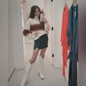 Gilli Striped Turtleneck Sweater